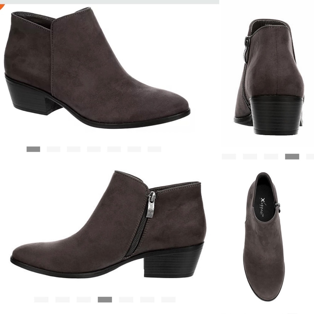 XAppeal Stewart Ankle Boot Dark Gray 8.5